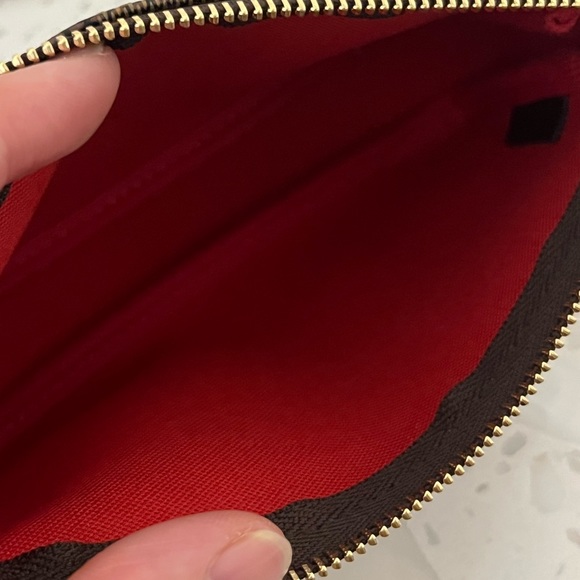 Louis Vuitton Damier Ebene mini pochette - Picture 12 of 14